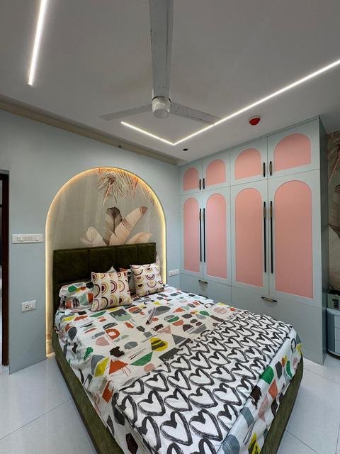 Bedroom design by Nikhila Nayini