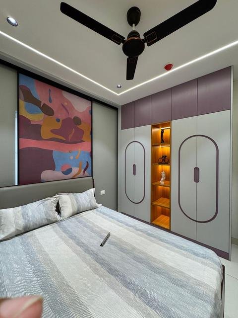 Bedroom design by Nikhila Nayini