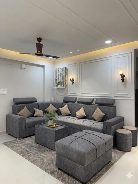 Living and dining design by Nikhila Nayini