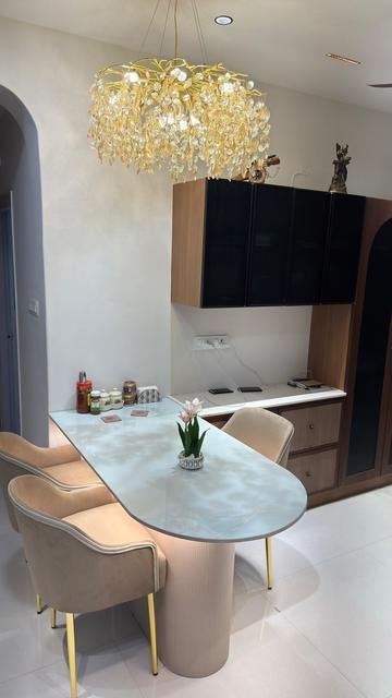 Living and dining design by Nikhila Nayini